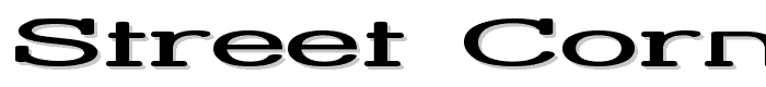 Street Corner Slab HyperExtend font